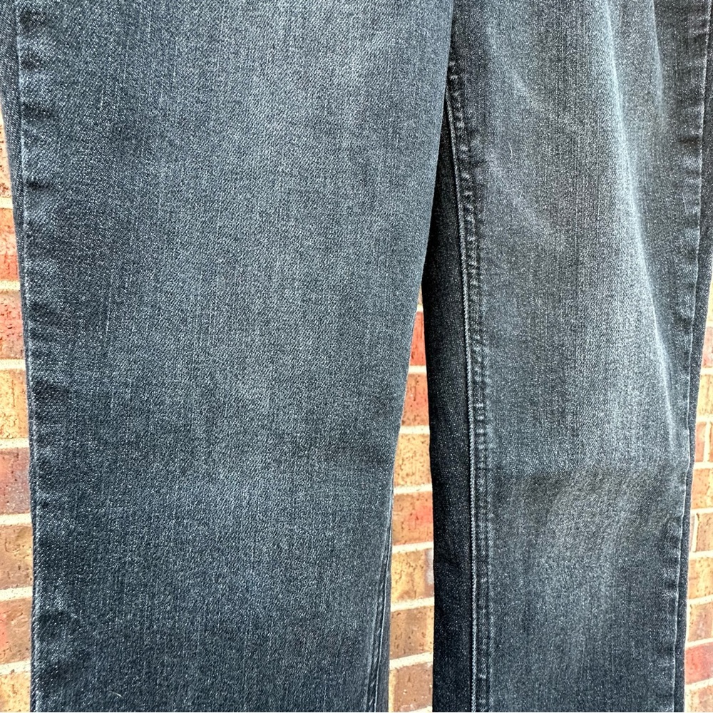 Judy Blue Skinny Fit Fade Black Denim Jean Hi-Waist Hem Stretch Streetwear 7/28 - Picture 7 of 15